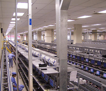 筆記本電腦自動化生產(chǎn)線